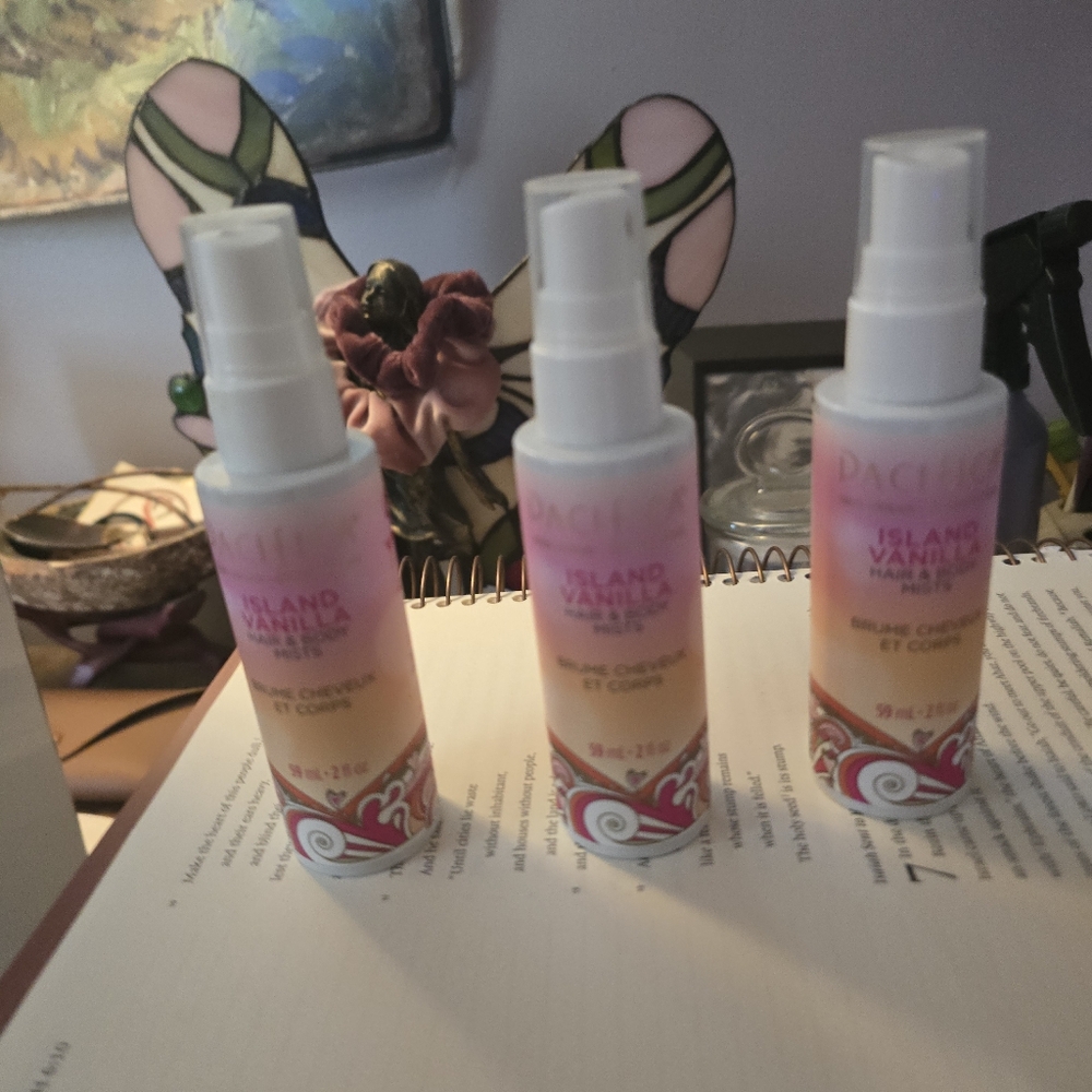 Pacifica Pink and White Hand and Foot Care Collection